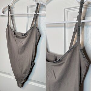 SKIMS Gray bodysuit